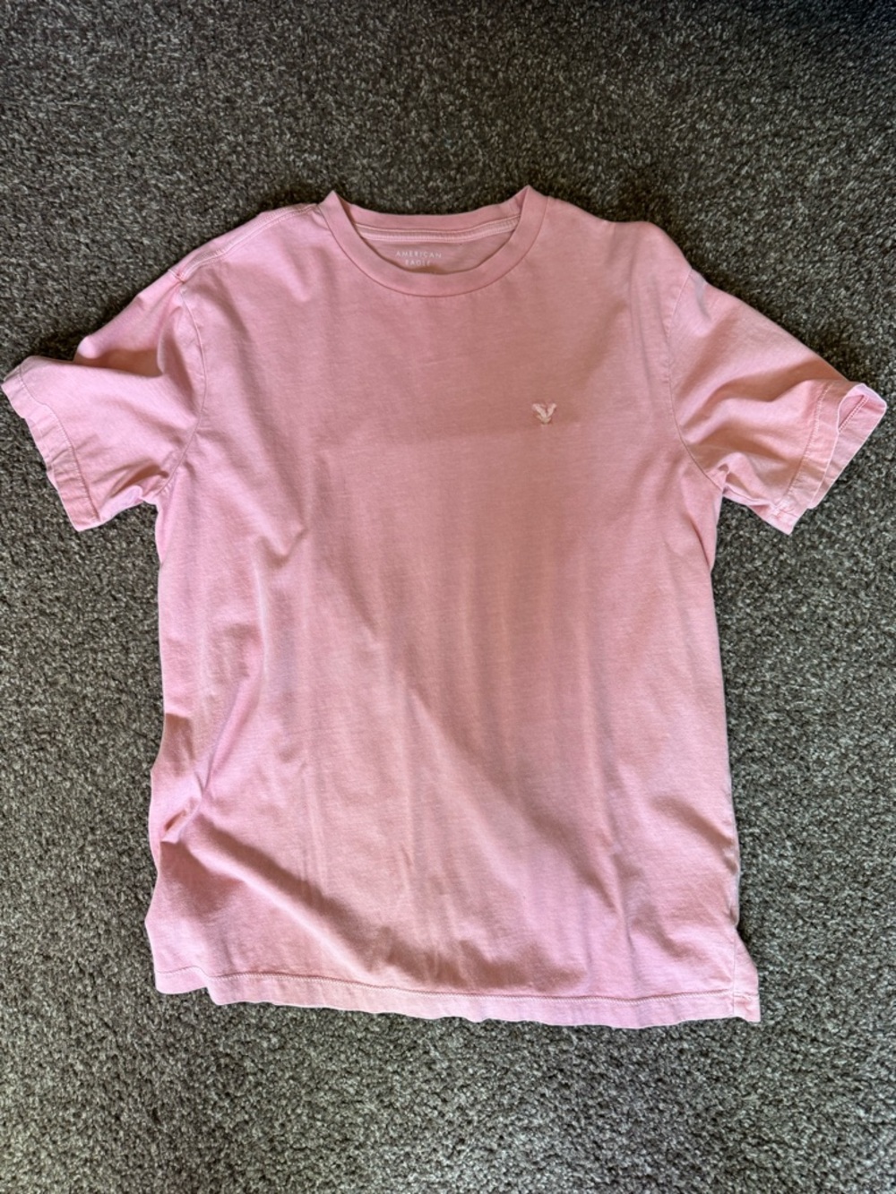 American Eagle Outfitters Pink Short Sleeve Crew Tee